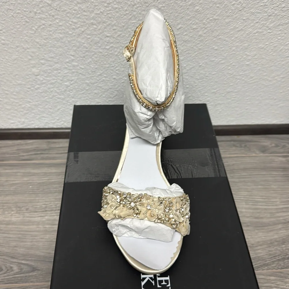Badgley Mischka Finesse - Ivory BRIDAL Shoes - Picture 4 of 7